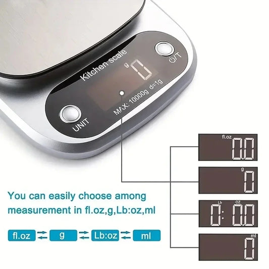 Digital Kitchen Scale for Cooking