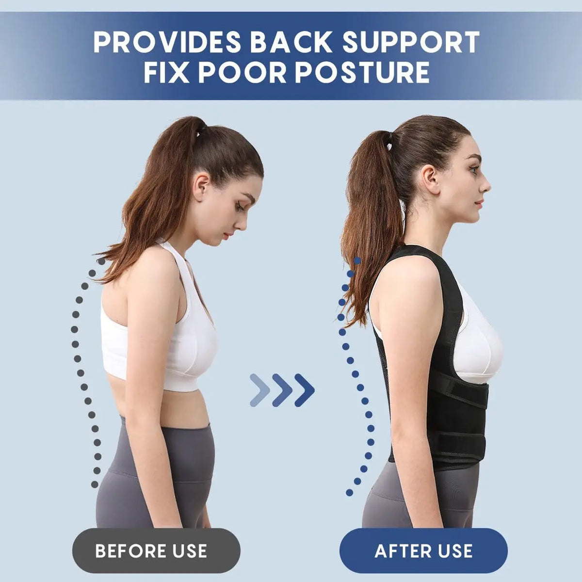 Strong Support Posture Correction Belt null