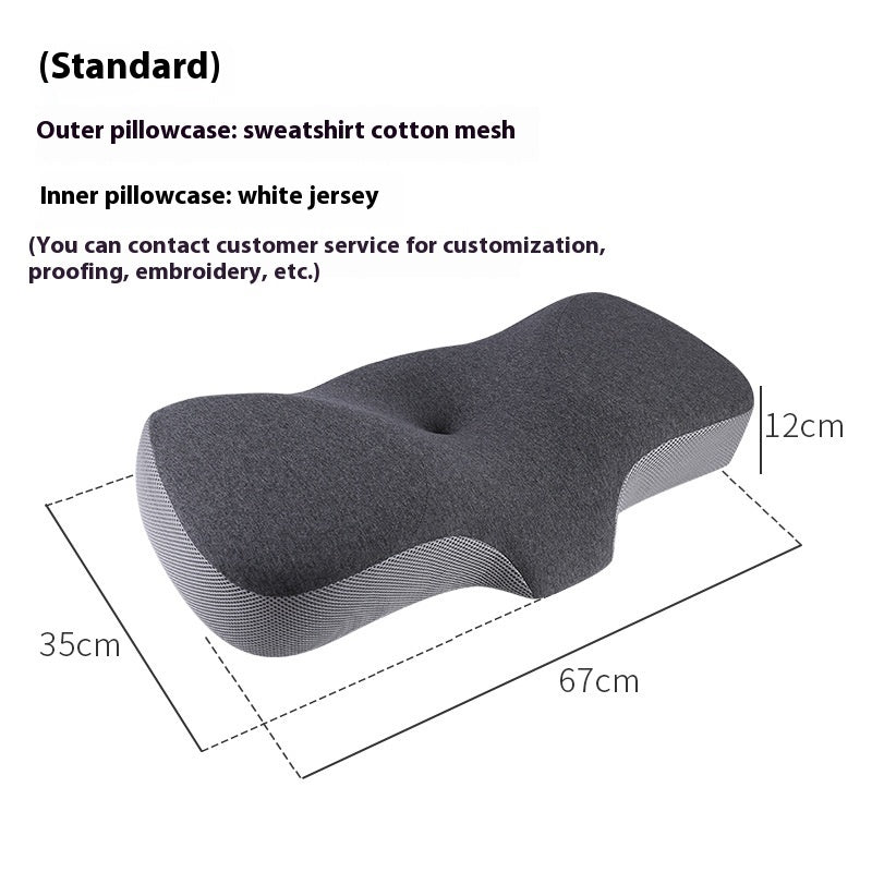 Neck-Shaped Memory Foam Pillow Core null