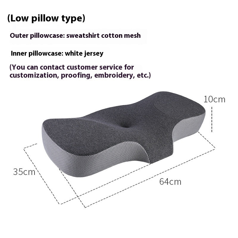 Neck-Shaped Memory Foam Pillow Core null