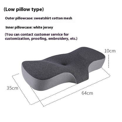 Neck-Shaped Memory Foam Pillow Core null