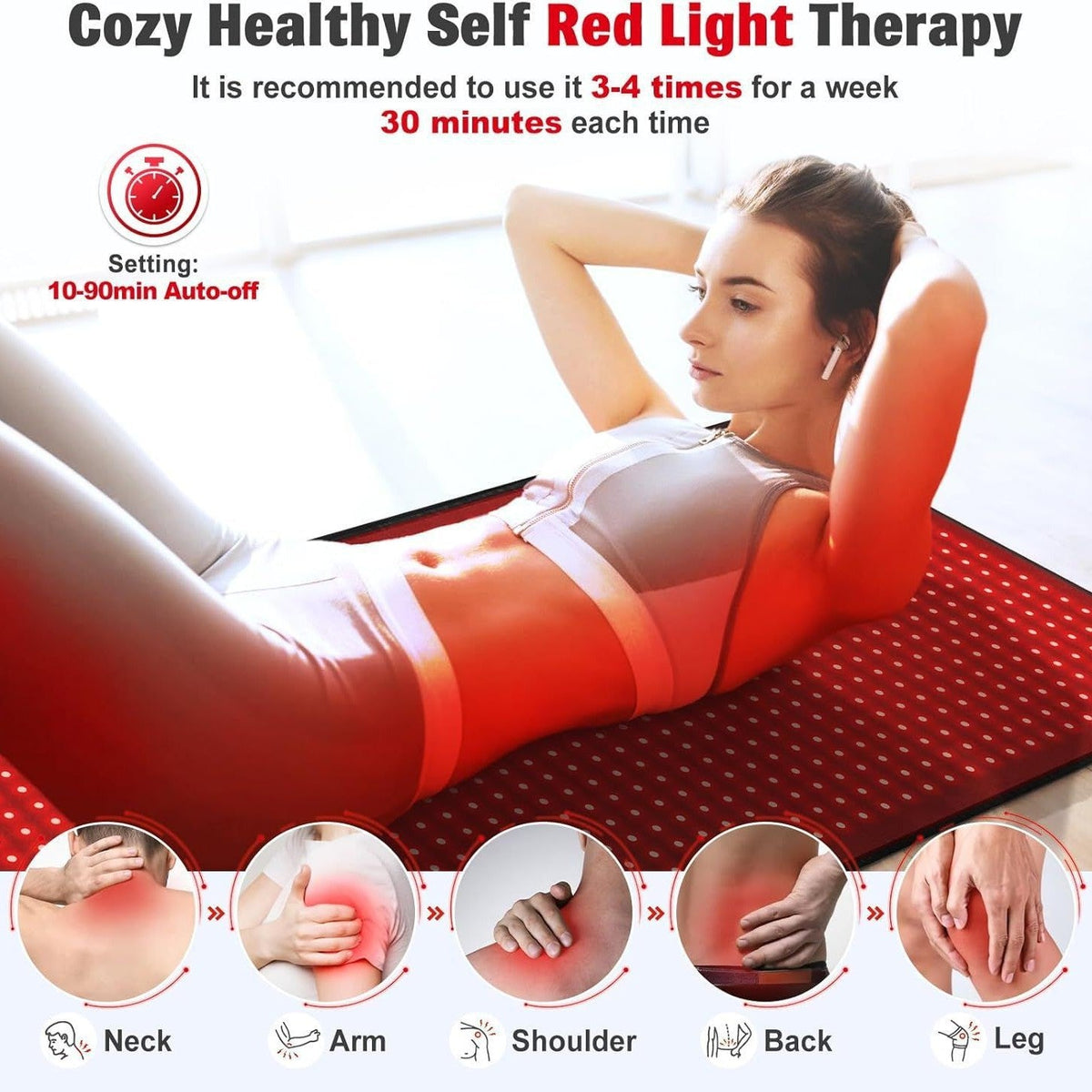 Whole-Body Red Light Therapy Sleeping Bag null
