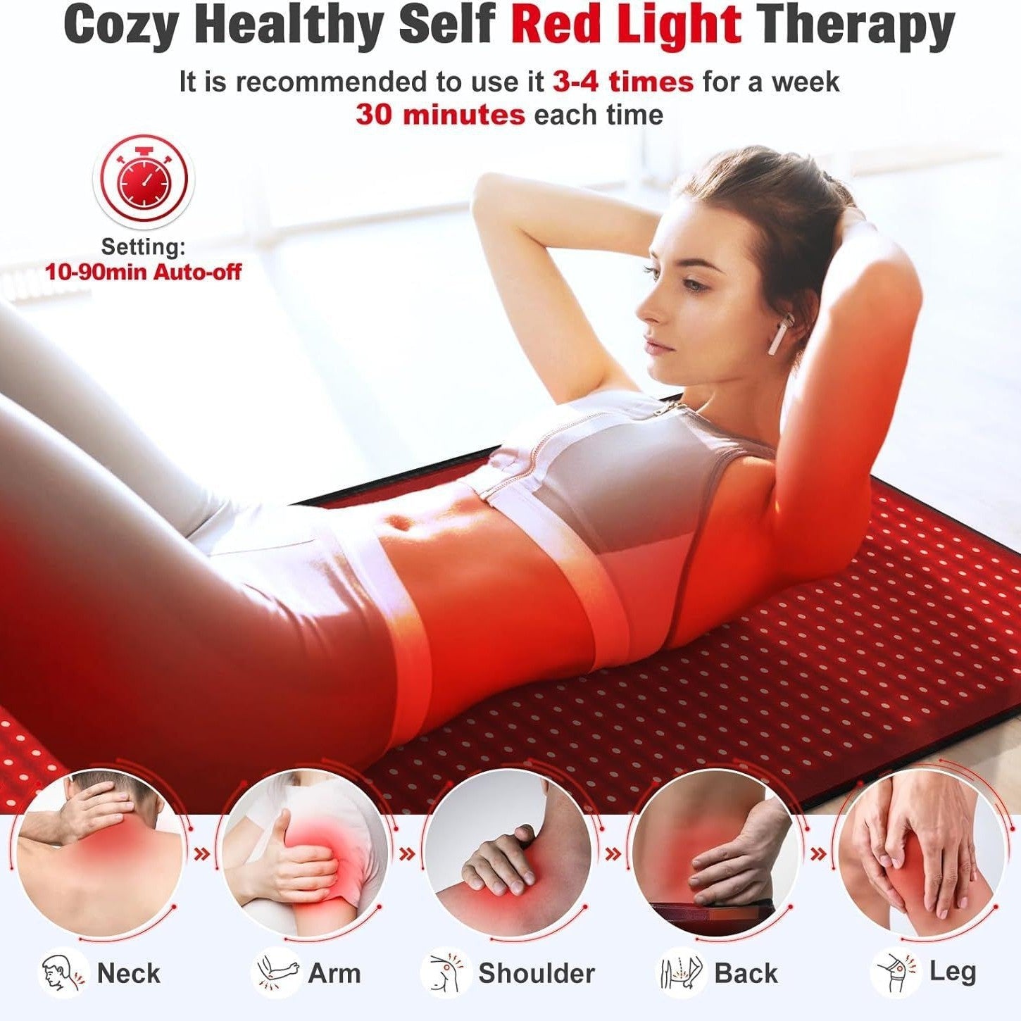 Whole-Body Red Light Therapy Sleeping Bag null