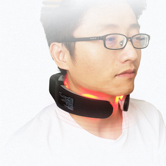 Neck Red And Blue Light Therapy Device null