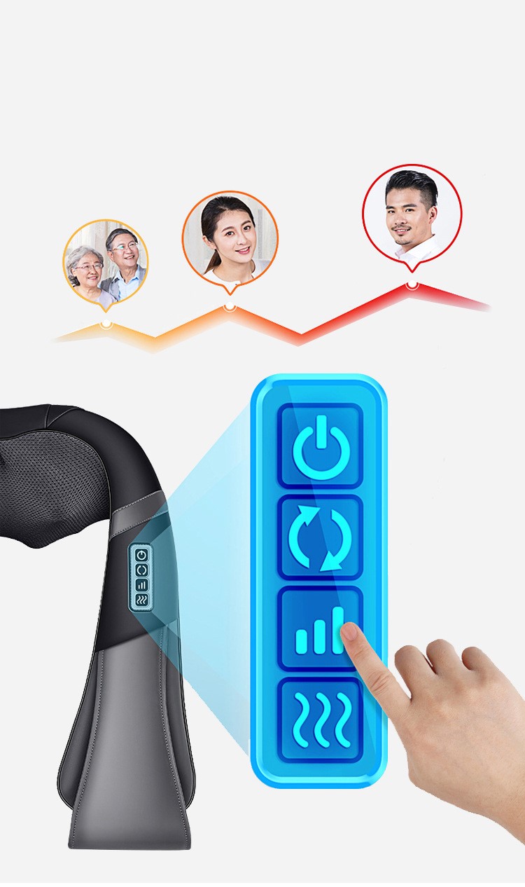 Multifunctional massage shawl null