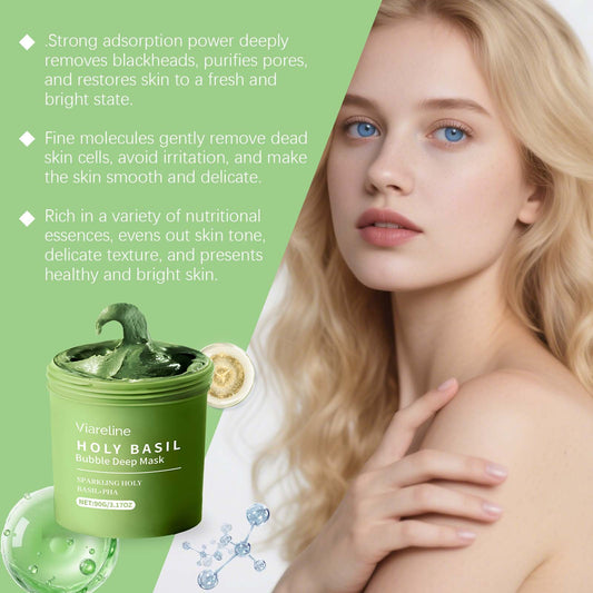 Holy Basil Bubble Deep  Mask