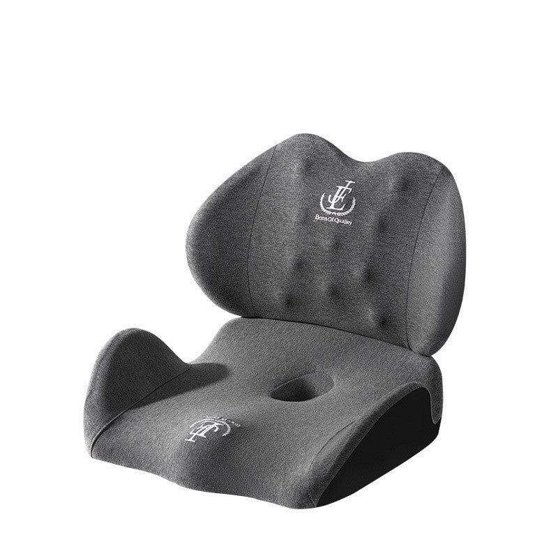 Memory Foam Office Seat & Lumbar Cushion null