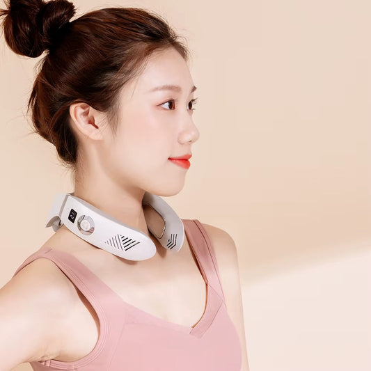 Cold And Warm Hanging Neck Massager null