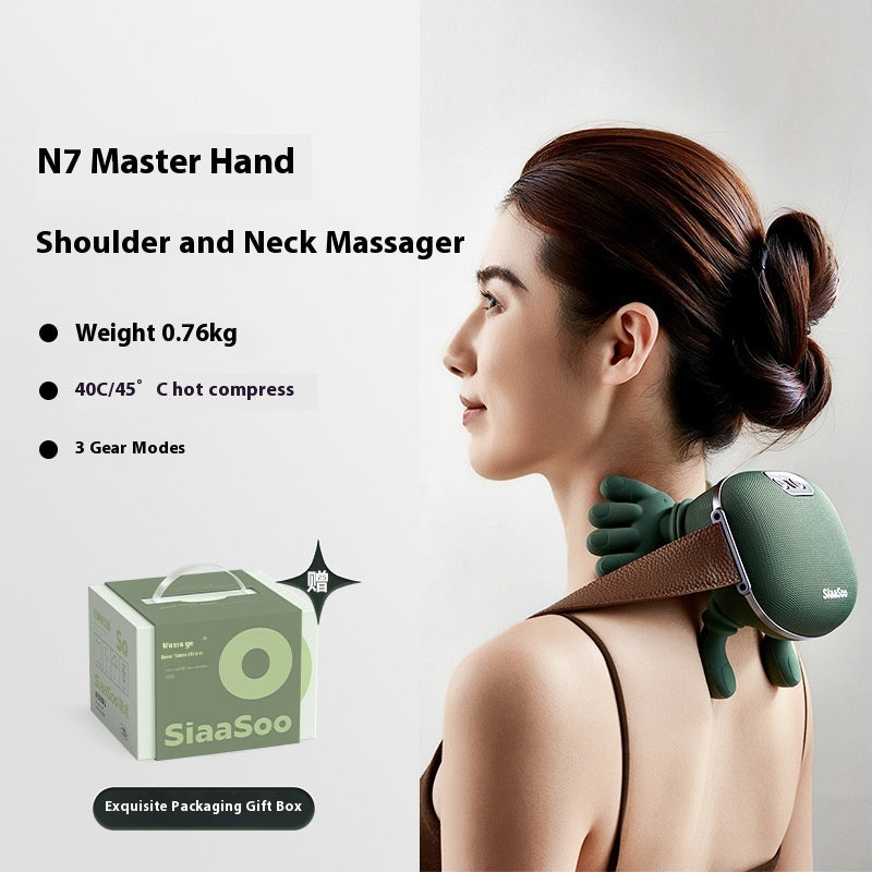 Hand Shoulder Cervical Oblique Muscle Massager null