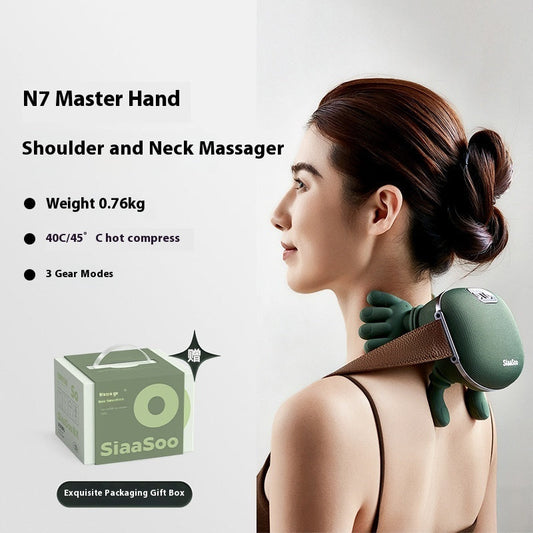 Hand Shoulder Cervical Oblique Muscle Massager null