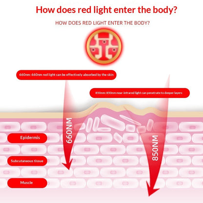 Electric Heating Red Light Therapy Massager null