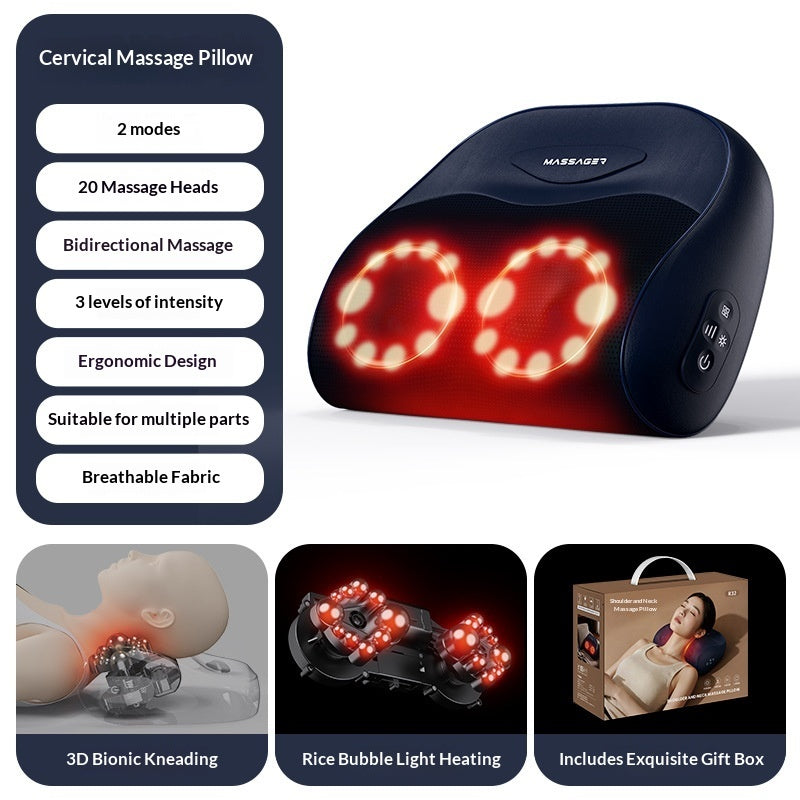 Cervical Neck Pillow Massager null