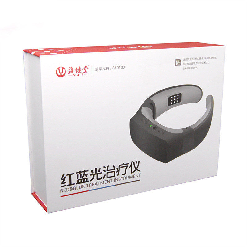 Neck Red And Blue Light Therapy Device null