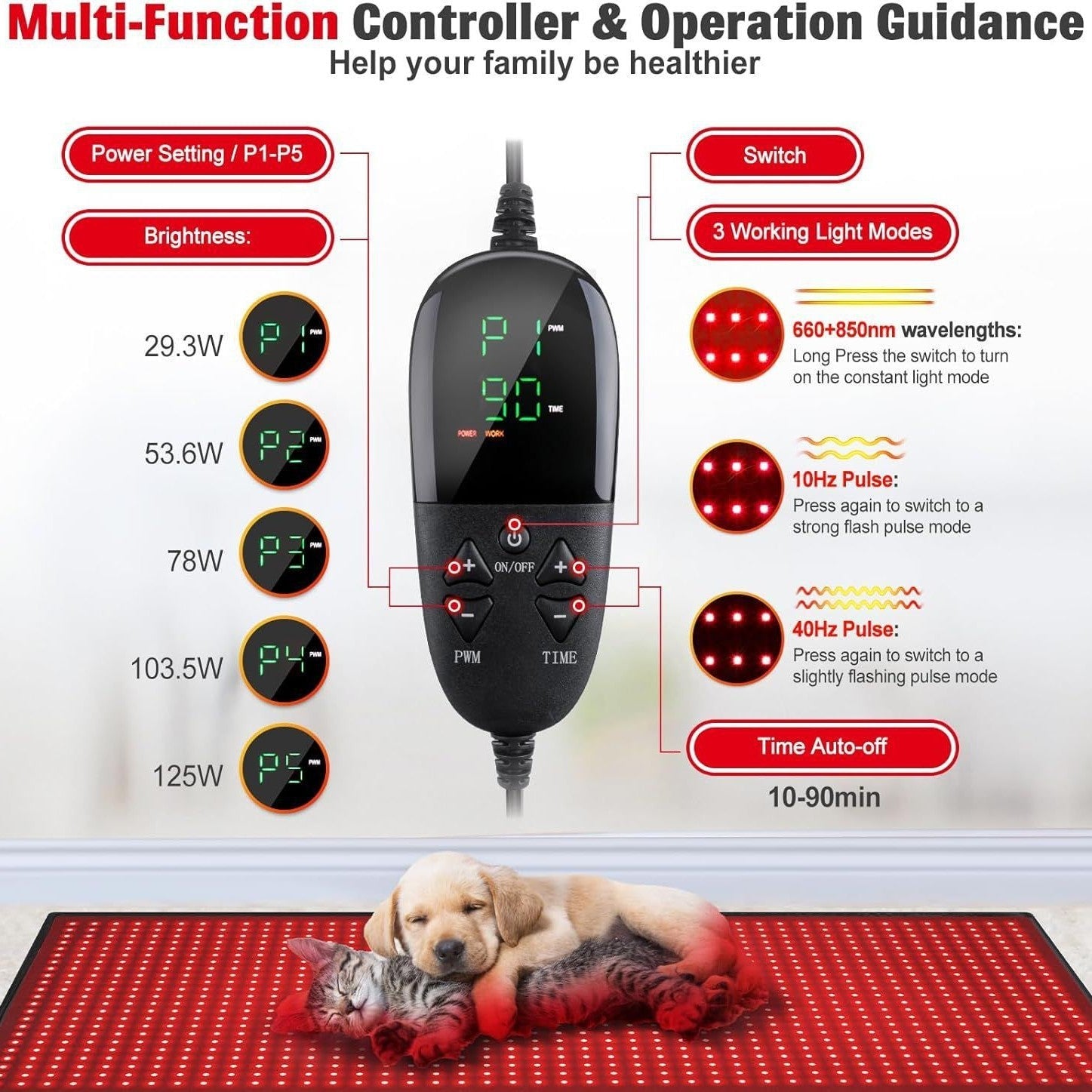Whole-Body Red Light Therapy Sleeping Bag null
