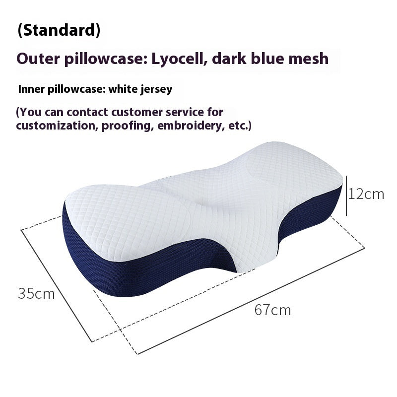Neck-Shaped Memory Foam Pillow Core null