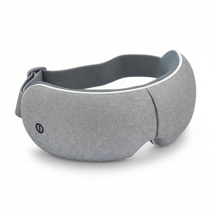 Gray sleep mask on a white background