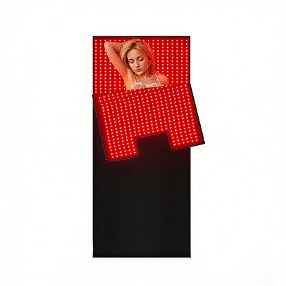 LED sign with a woman's face on a white background