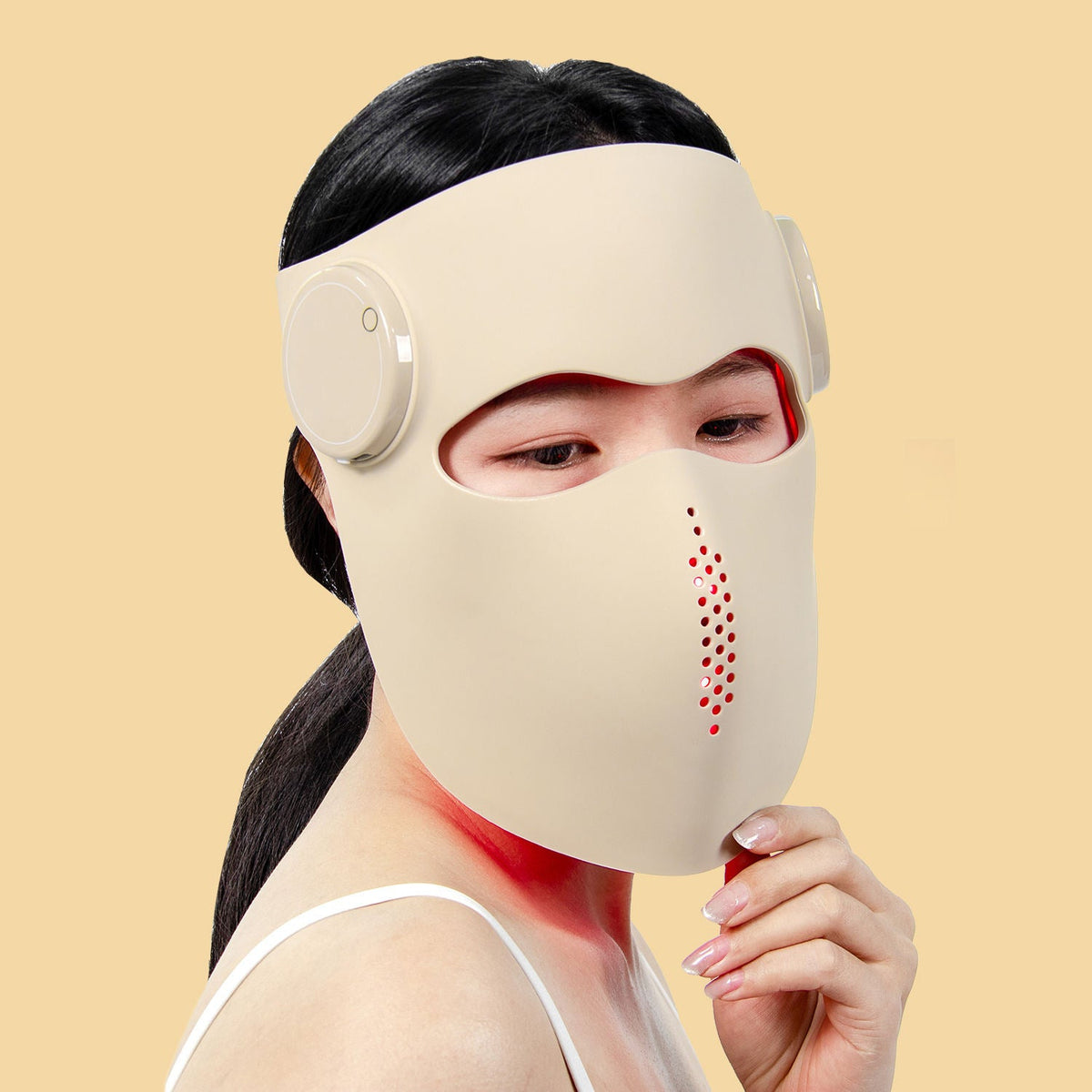 Red LED Light Therapy Mask null