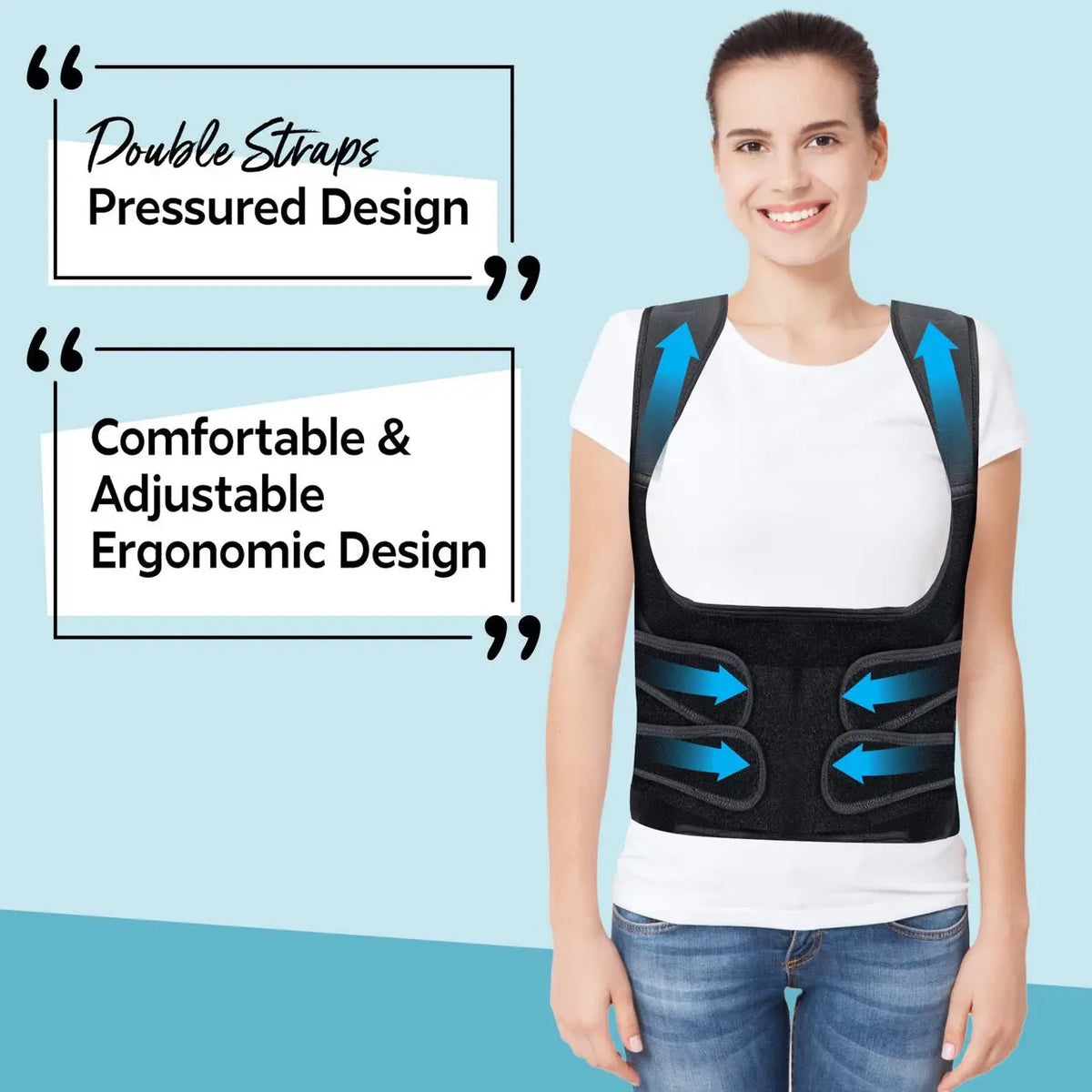 Strong Support Posture Correction Belt null